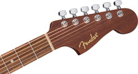 Fender California Standard Redondo Wn Guitarra Acústica Negra 4