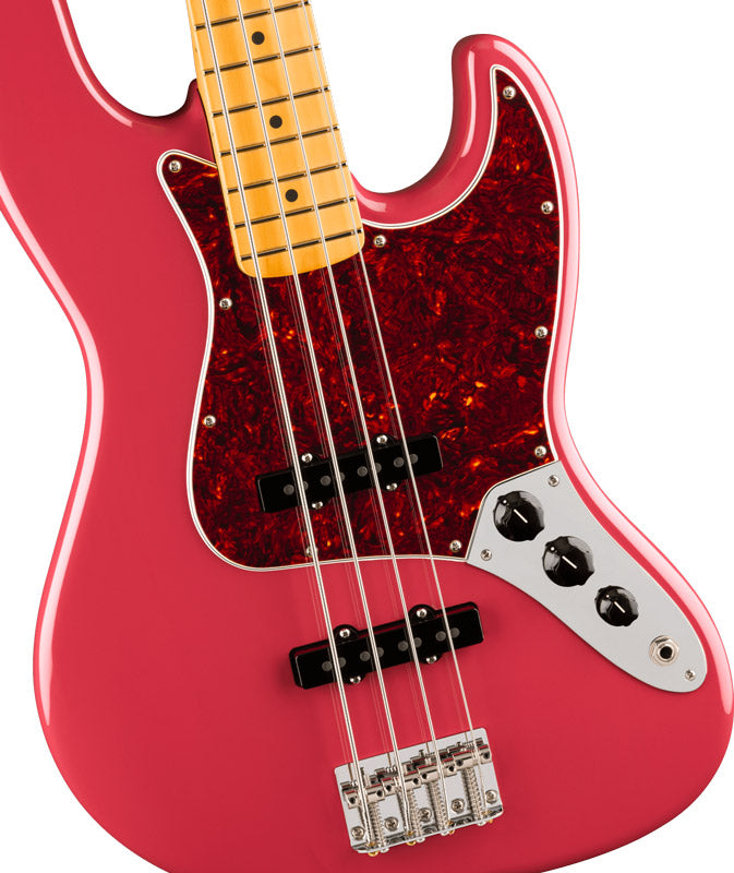 Fender American Professional Classic Jazz Bass MN Bajo Eléctrico Faded Dakota Red 4