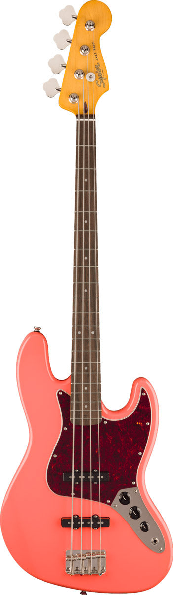 Squier Classic Vibe 60s Jazz Bass IL Bajo Eléctrico Tahitian Coral 1