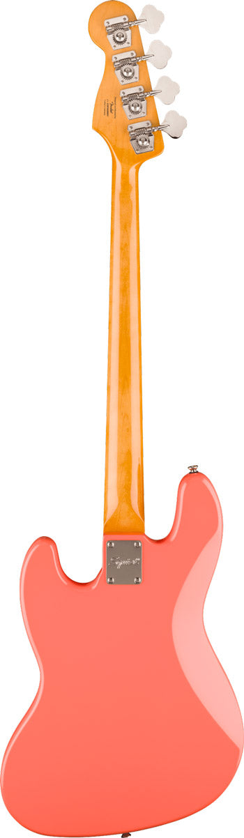 Squier Classic Vibe 60s Jazz Bass IL Bajo Eléctrico Tahitian Coral 2