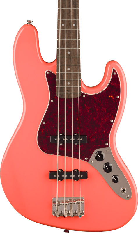 Squier Classic Vibe 60s Jazz Bass IL Bajo Eléctrico Tahitian Coral 3