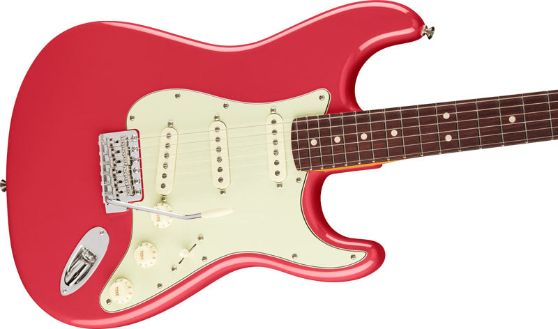 Fender American Professional Classic Stratocaster RW Guitarra Eléctrica Faded Dakota Red 4