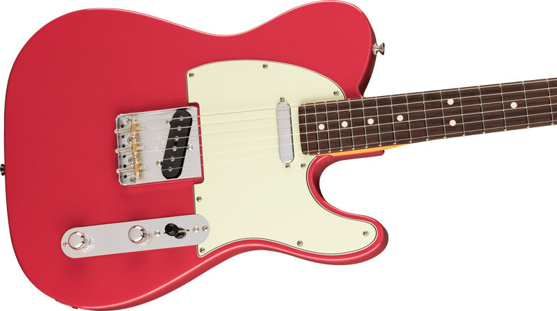 Fender American Professional Classic Telecaster RW Guitarra Eléctrica Faded Dakota Red 3