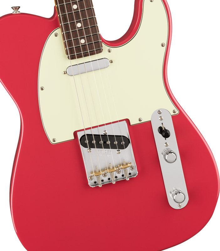 Fender American Professional Classic Telecaster RW Guitarra Eléctrica Faded Dakota Red 4