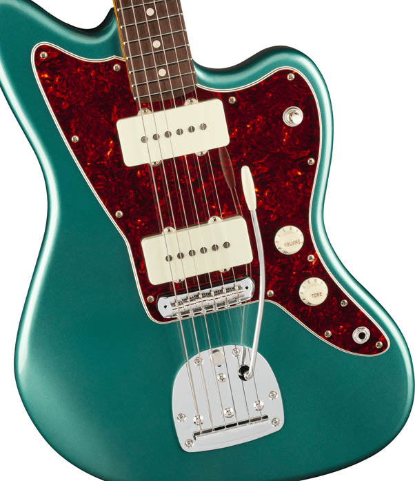 Fender American Professional Classic Jazzmaster RW Guitarra Eléctrica Sherwood Green Metallic 3