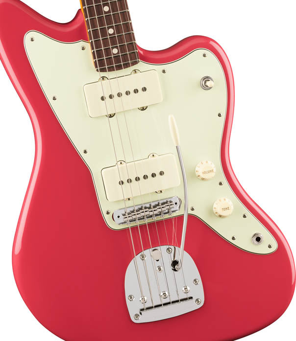 Fender American Professional Classic Jazzmaster RW Guitarra Eléctrica Faded Dakota Red 3
