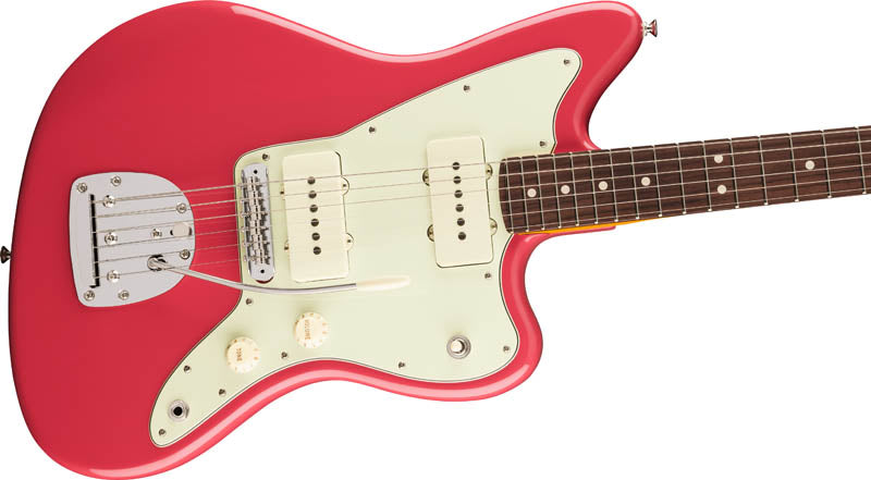 Fender American Professional Classic Jazzmaster RW Guitarra Eléctrica Faded Dakota Red 4
