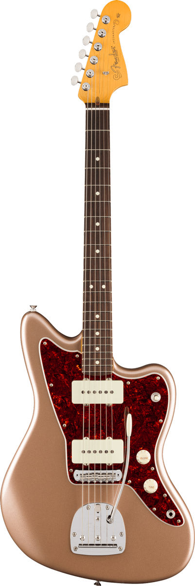 Fender American Professional Classic Jazzmaster RW Guitarra Eléctrica Faded Firemist Gold 1