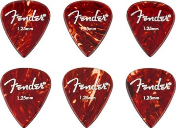 Fender 1986351001 Aero Acrylic Pack 6 Púas 1.25mm 1