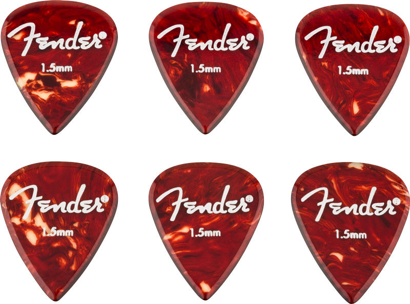 Fender 1986351002 Aero Acrylic Pack 6 Púas 1.5mm 1