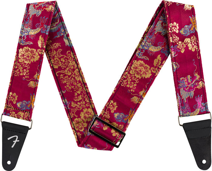 Fender 0990638053 Satin Dragon Correa Guitarra Wine 1