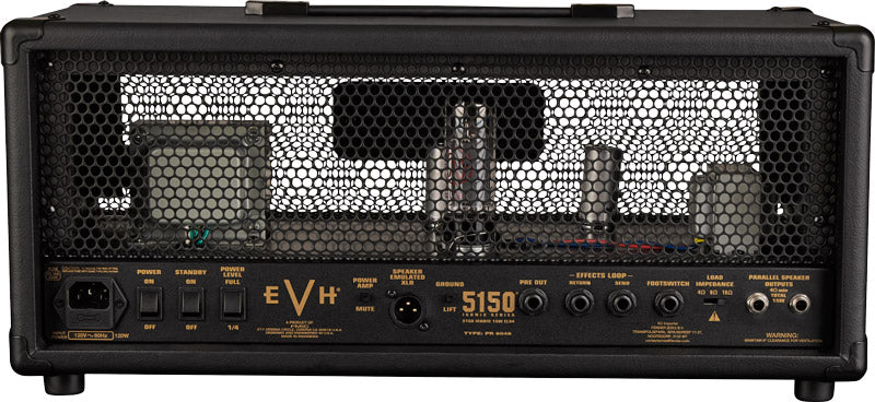 EVH 5150 Iconic Series 15W EL34 Head Amplificador Cabezal Guitarra Negro 2