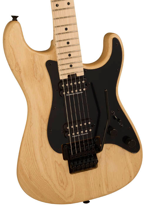 Charvel Pro-Mod So-Cal Style 1 HH FR MN Guitarra Eléctrica Natural Ash 4
