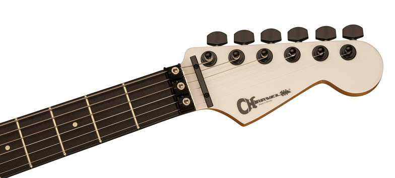 Charvel Pro-Mod Plus So-Cal Style 1 HH FR EB Guitarra Eléctrica Snow White 5