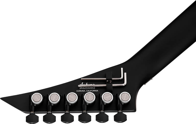 Jackson RR24 American Series Rhoads EB Guitarra Eléctrica Satin Black 6