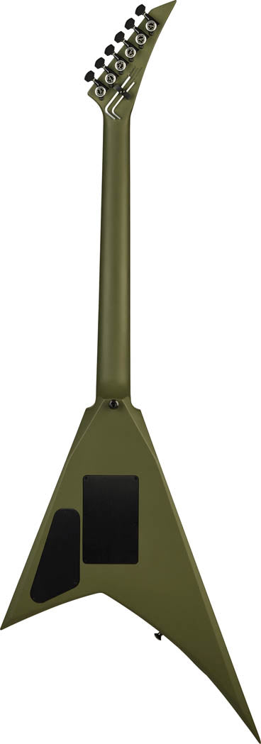 Jackson RR24 American Series Rhodes EB Guitarra Eléctrica Matte Army Drab 2