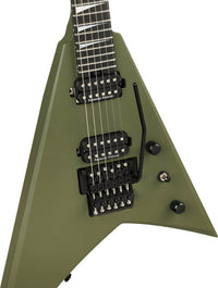 Jackson RR24 American Series Rhodes EB Guitarra Eléctrica Matte Army Drab 4