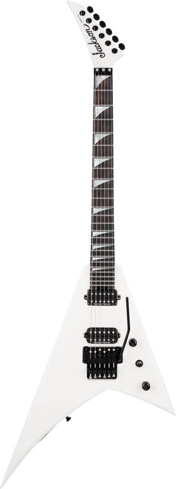 Jackson RR24 American Series Rhodes EB Guitarra Eléctrica Snow White 1