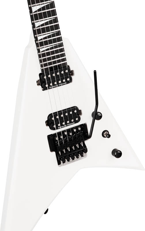 Jackson RR24 American Series Rhodes EB Guitarra Eléctrica Snow White 4