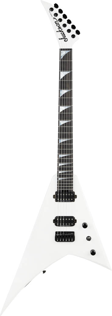 Jackson RR24 American Series Rhoads HT EB Guitarra Eléctrica Snow White 1
