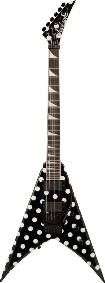 Jackson KV Pro Plus Signature Phil Demmel King V EB Guitarra Eléctrica Polka Dot 1
