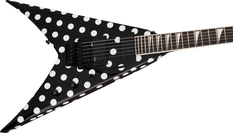 Jackson KV Pro Plus Signature Phil Demmel King V EB Guitarra Eléctrica Polka Dot 3