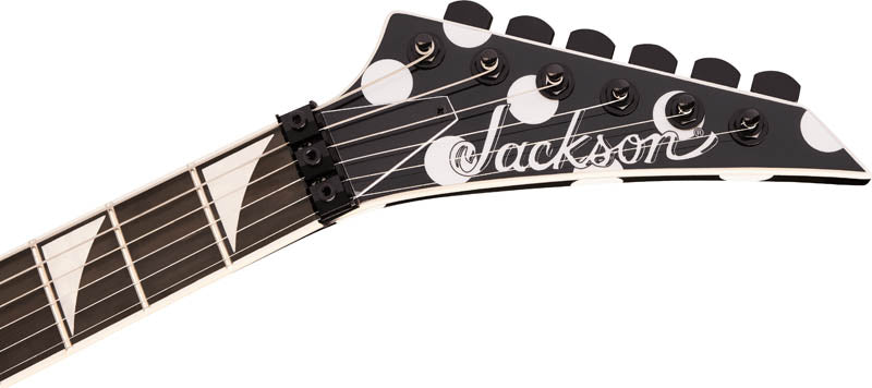 Jackson KV Pro Plus Signature Phil Demmel King V EB Guitarra Eléctrica Polka Dot 5