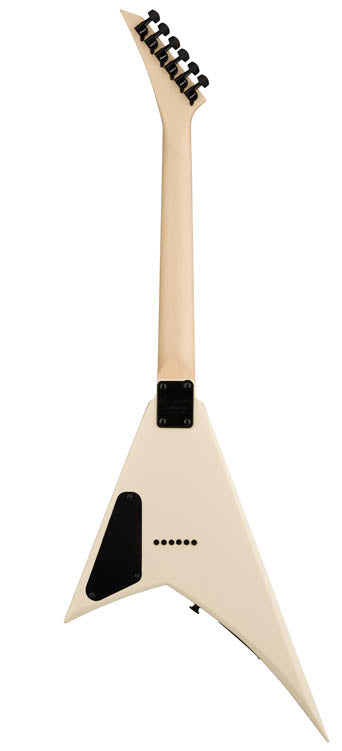 Jackson JS1XM JS Rr Minion Ah Guitarra Eléctrica Snow White With Black Pin Stripes 2