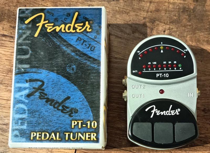 Fender PT10 Pedal Afinador. Segunda Mano 1