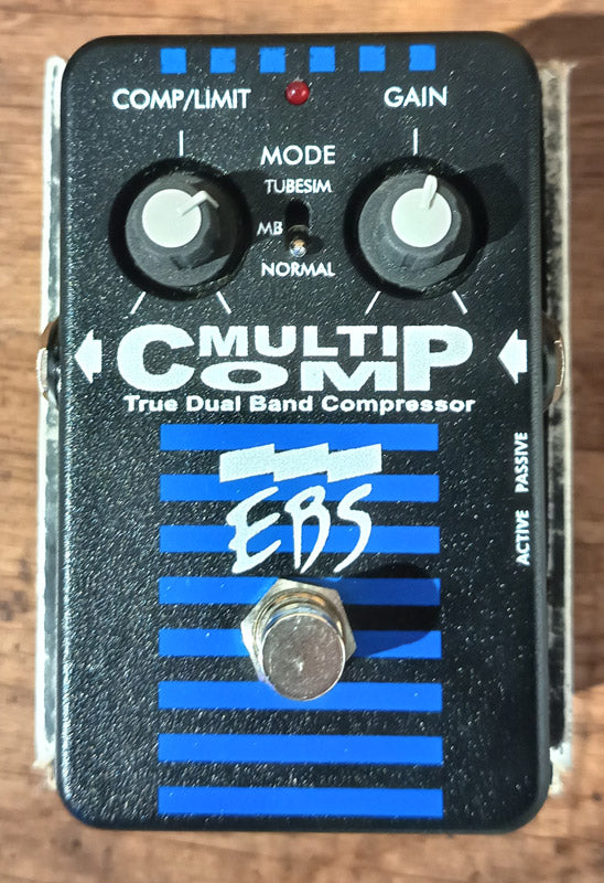 EBS Multicomp Pedal Compresor. Segunda Mano 1