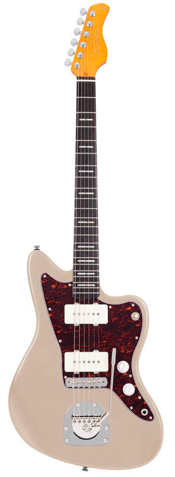 Sire J5 CGM Larry Carlton Guitarra Eléctrica Champagne Gold Metallic 1