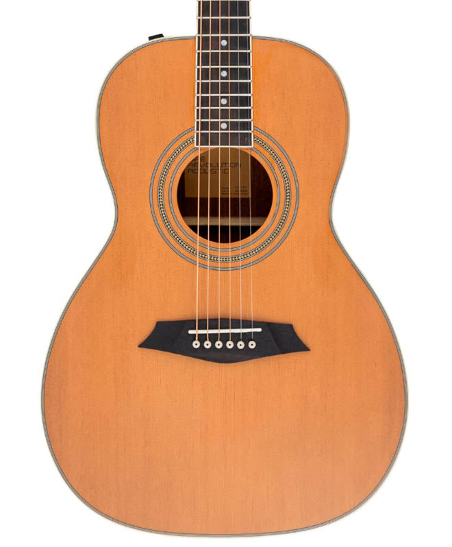 Sire A3 Parlor NT Larry Carlton Guitarra Electroacústica Natural 3