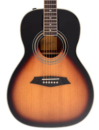Sire A3 Parlor VS Larry Carlton Guitarra Electroacústica Vintage Sunburst 4