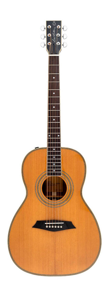 Sire A4 Parlor Nt Larry Carlton Guitarra Electroacústica Gran Auditorio Natural 1