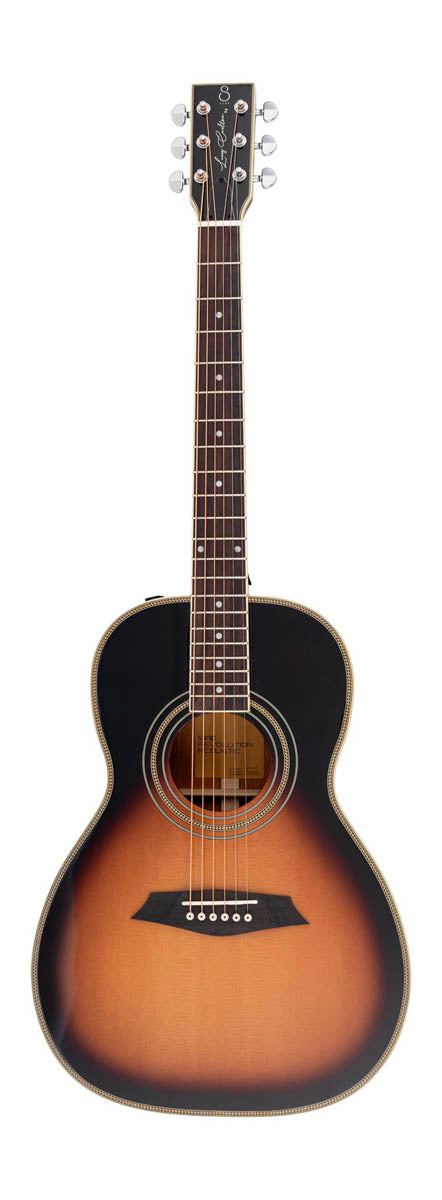 Sire A4 Parlor Vs Larry Carlton Guitarra Electroacústica Gran Auditorio Vintage Sunburst 1