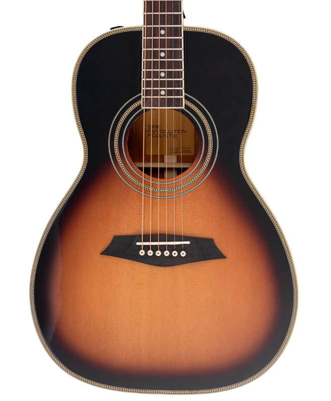 Sire A4 Parlor Vs Larry Carlton Guitarra Electroacústica Gran Auditorio Vintage Sunburst 3