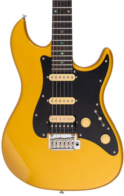 Sire S7 HSS New Gen MGO Larry Carlton Guitarra Eléctrica Metallic Gold 3