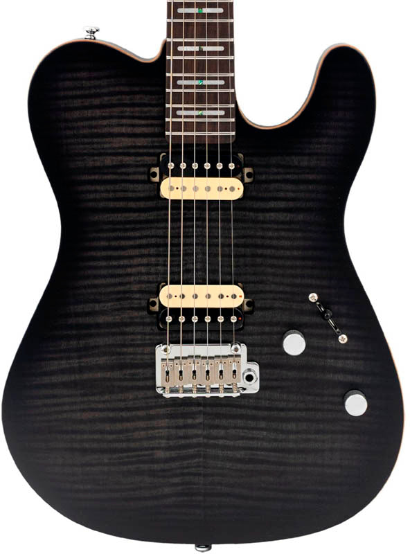 Sire T7 FM New Gen TBLK Larry Carlton Guitarra Eléctrica Transparent Black 3