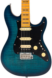 Sire S7 FM New Gen TBL Larry Carlton Guitarra Eléctrica Transparent Blue Satin 3
