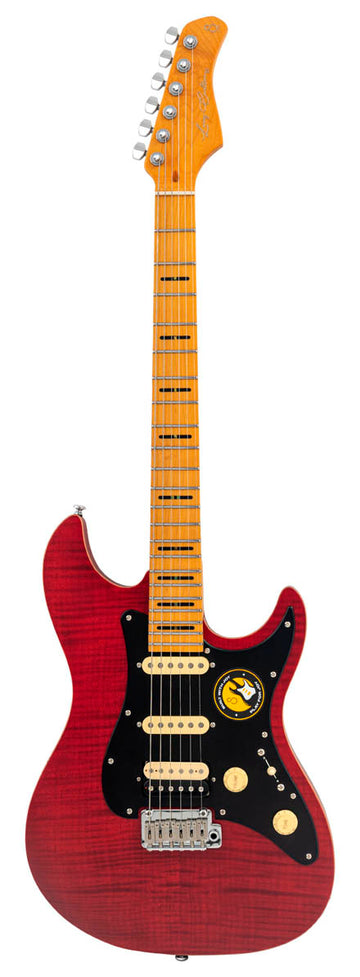 Sire S7 FM New Gen STR Larry Carlton Guitarra Eléctrica See Through Red 1