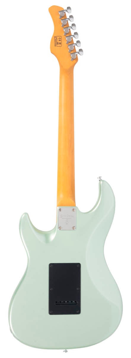 Sire S5 HSS SGM Larry Carlton Guitarra Eléctrica Surf Green Metallic 2