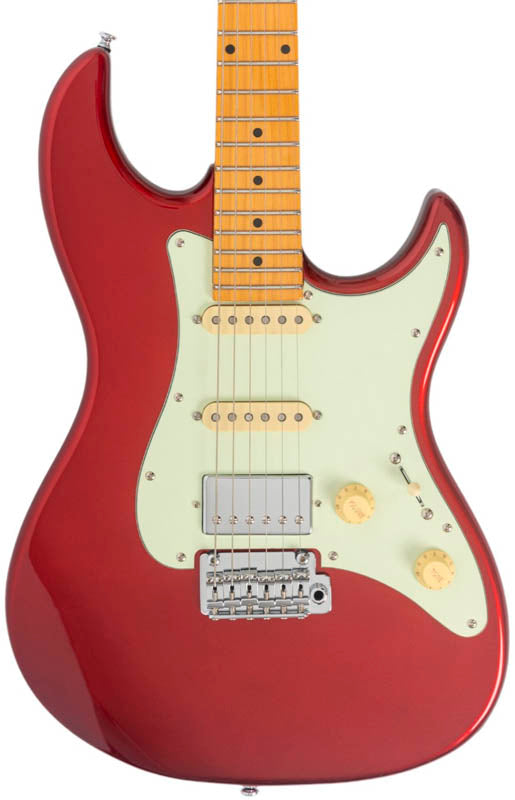 Sire S5 HSS CAR Larry Carlton Guitarra Eléctrica Candy Apple Red 3