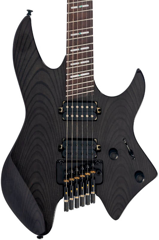 Sire X6 6 Headless TBLK Larry Carlton Guitarra Eléctrica Transparent Black 3