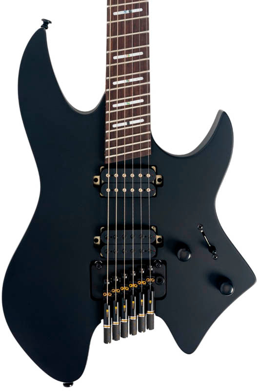 Sire X6 6 Headless BLKS Larry Carlton Guitarra Eléctrica Black Satin 3
