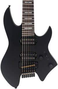 Sire X6 7 Headless BLKS Larry Carlton Guitarra Eléctrica 7 Cuerdas Black Satin 3
