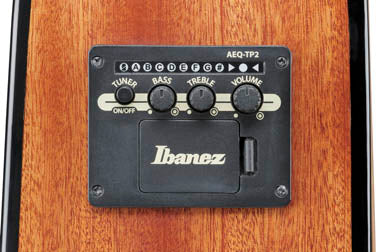 Ibanez AAD51CE DVS Guitarra Electroacústica Grand Dreadnought Dark Violin Sunburst High Gloss 4