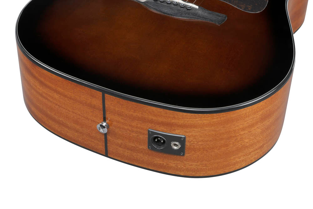 Ibanez AAD51CE DVS Guitarra Electroacústica Grand Dreadnought Dark Violin Sunburst High Gloss 5