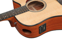 Ibanez AAD51CE NT Guitarra Electroacústica Grand Dreadnought Natural High Gloss 6