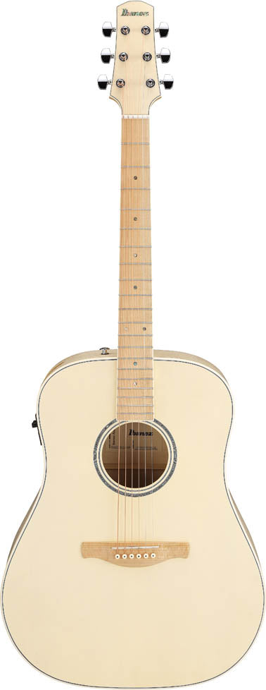 Ibanez AAD77M1E OAW Guitarra Electroacústica Grand Dreadnought Open Pore Antique White 1
