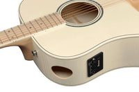 Ibanez AAD77M1E OAW Guitarra Electroacústica Grand Dreadnought Open Pore Antique White 6